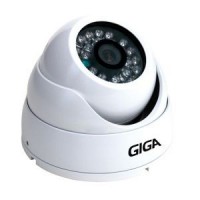 CAMERA IR 1/3 420TVL 15M 3.6MM GS2015SB DOME BRANCO SONY GIGASECURITY